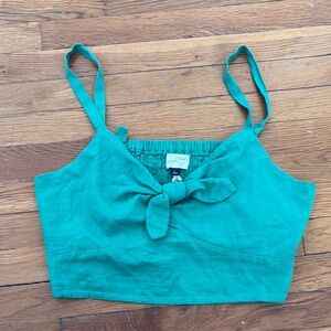 Universal Thread Green Women's Crop Top